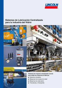 Sistemas de lubricación - Industria del vídrio Descargar