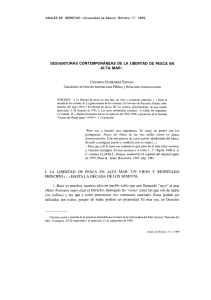 desventuras contemporáneas de la libertad de pesca en alta mari