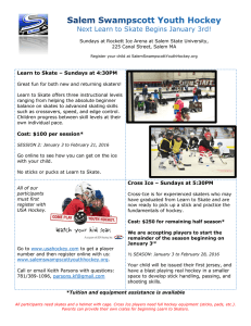 Next Learn to Skate Begins January 3rd!