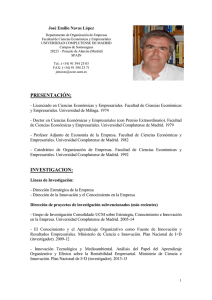 presentación: investigacion - Universidad Complutense de Madrid