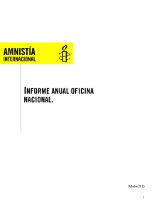 informe anual, oficina nacional 2015