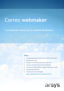 Correo webmaker