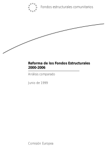 Reforma de los Fondos Estructurales 2000-2006