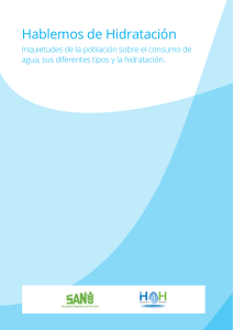 Hablemos de Hidratación - Sociedad Argentina de Hipertensión