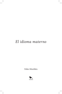 El idioma materno - Revista Lecturas