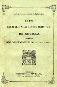 Noticia historica de los principales monumentos artisticos de Sevilla