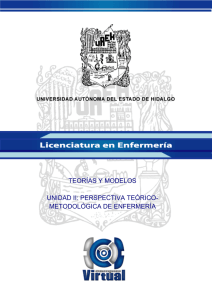 perspectiva teórico- metodológica de enfermería