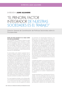 “EL PRINCIPAL FACTOR INTEGRADOR DE NUESTRAS