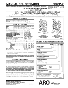 manual del operario pd05p-x
