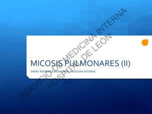 MICOSIS PULMONARES (II)