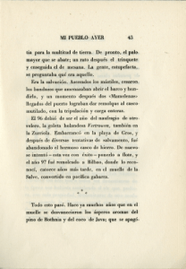MI PUEBLO AYER 43 tía para la multitud de tierra. De pronto
