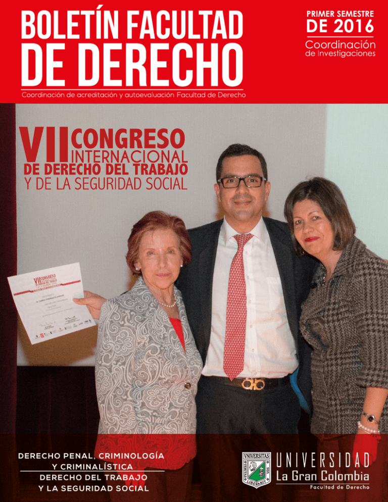 Congresos Internacionales DE DERECHO GRANCOLOMBIANO