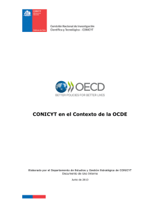 CONICYT en el Contexto de la OCDE