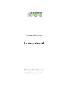 La aurora boreal - Biblioteca Virtual Universal