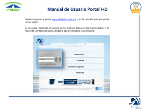Manual de Usuario Portal I+D
