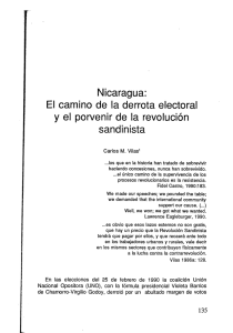 Nicaragua: el camino de la derrota electoral y el porvenir de la