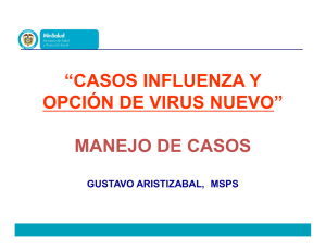 Conferencia Nacional sobre manejo de casos de Influenza y opción
