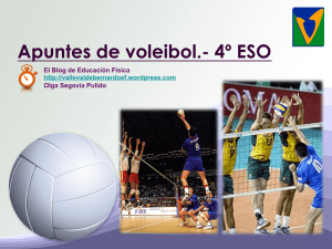 Apuntes de voleibol.- 4º ESO - Blog del Dpto. de Educación Física