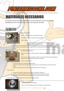 materiales necesarios