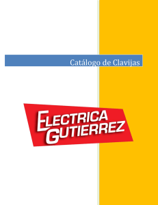Clavijas - Electrica Gutiérrez
