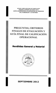 Preguntas Reválida General y Notarial