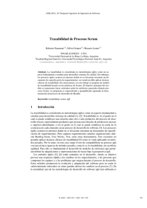 Trazabilidad de Procesos Scrum