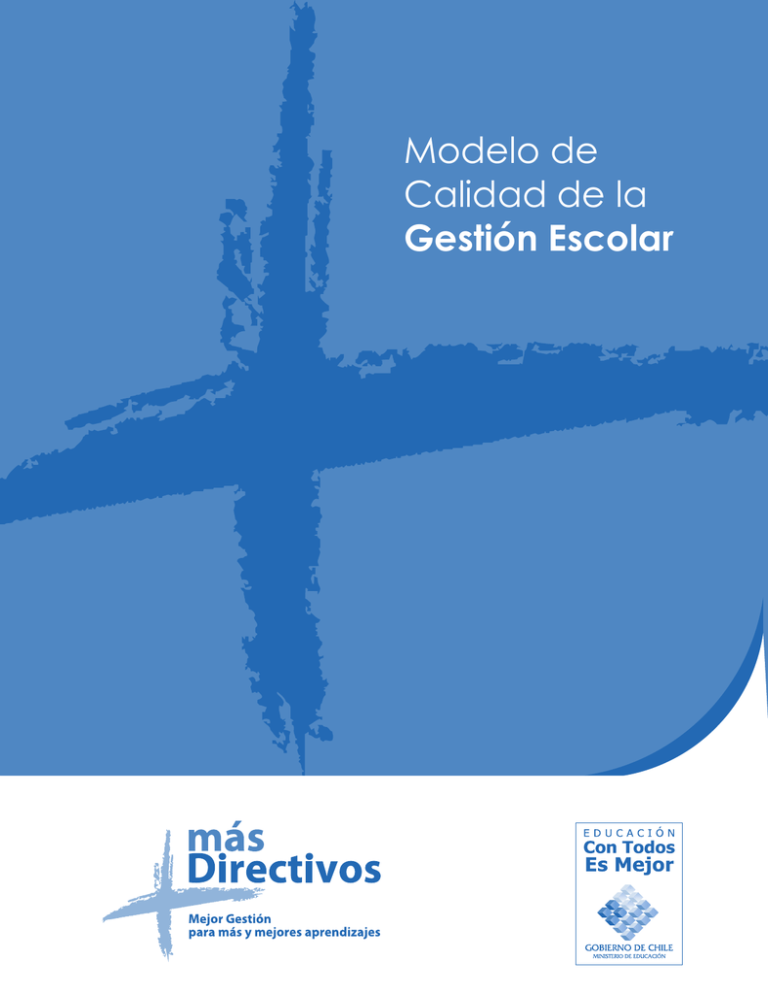Modelo de Calidad de la Gestión Escolar