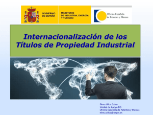 Internacionalización de los Títulos de Propiedad Industrial