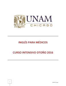 inglés para médicos curso intensivo otoño 2016