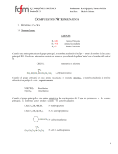 compuestos nitrogenados - U
