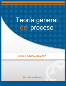 Teoría general del proceso