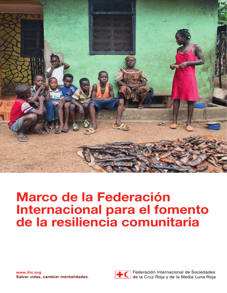 Resiliencia Comunitaria - Federación Internacional De La Cruz Roja