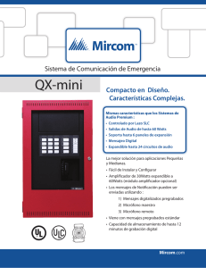 QX-mini - Mircom
