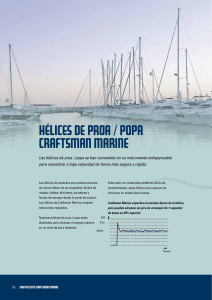 HÉliCes De Proa / PoPa Craftsman marine