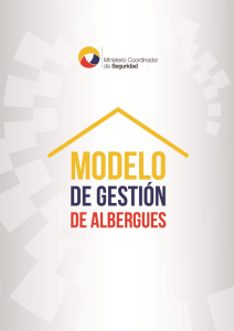 MODELO DE GESTIÓN DE ALBERGUES
