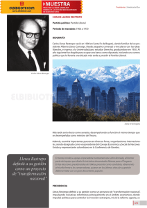 Carlos Lleras Restrepo - Artículo - PDF