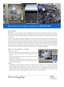 Biorreactor de residuos orgánicos (BIORESOR)