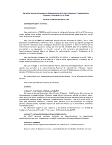 decreto supremo n° 146-2011-ef