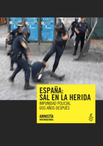 España: Sal en la Herida, la impunidad policial dos años después