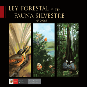 Ley Forestal y de Fauna Silvestre N° 29763