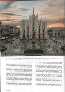 Turismo Milán ` ti Duomo: La magniﬁca Catedral de Milán alberga