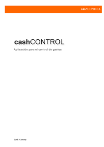 CashControl : Aplicación para el control de gastos