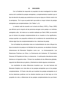 III. DISCUSIÓN Con la finalidad de responder al propósito de esta