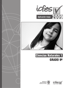 Ciencias Naturales 1 GRADO 9º