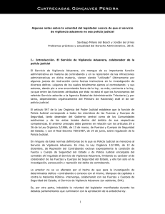 Algunas notas sobre la voluntad del legislador acerca de que el