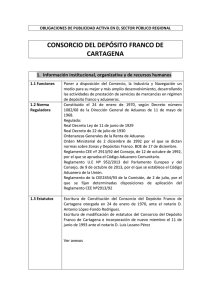 Depósito Franco de Cartagena-Otra información de Transparencia