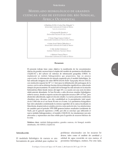 Modelado hidrológico de grandes cuencas: caso de estudio del río