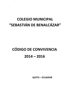 código de convivencia - Secretaría Metropolitana de Educación
