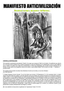 manifiesto anticivilización