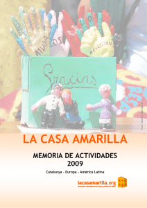 memoria lca 2009 - La Casa Amarilla